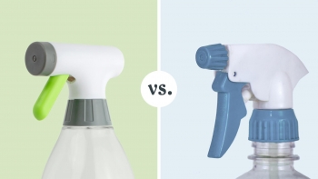 Your spray bottle makes a huge difference.