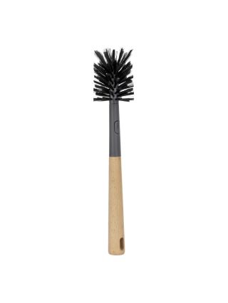 8502381 Casabella Kind Eco-Friendly Bottle Cleaning Brush, Gray/Natural-main-1