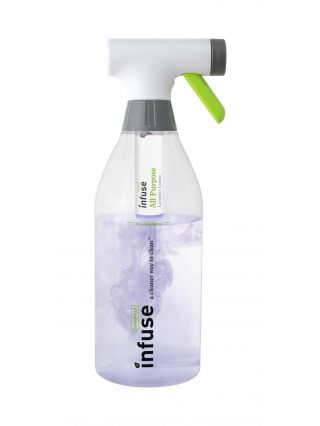 8500462 Infuse All-Purpose Refillable Spray Bottle Cleaning Kit - Lavender Lemon Scent Cleaning Fluid Concentrate Included-main-1