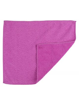 8511274 Casabella Microfiber 12"x14" Cloth, Pack of 2, 1 EA, Magenta All Purpose-main-1
