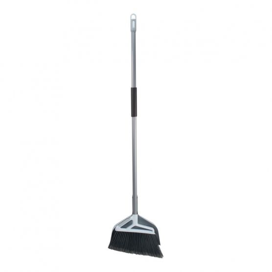 Casabella Upright Broom and Dustpan Set for Cleaning and Sweeping
