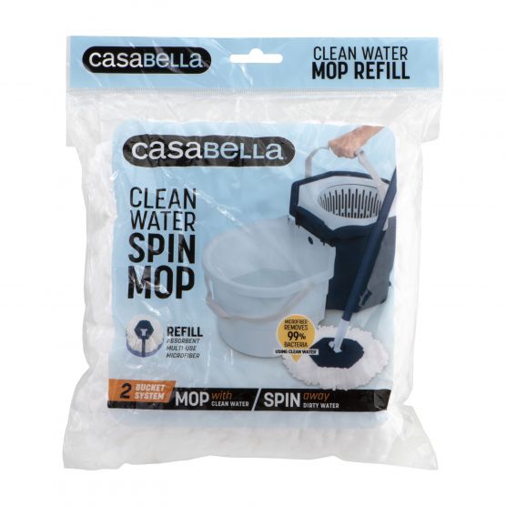 Casabella Clean Water Spin Mop Refill