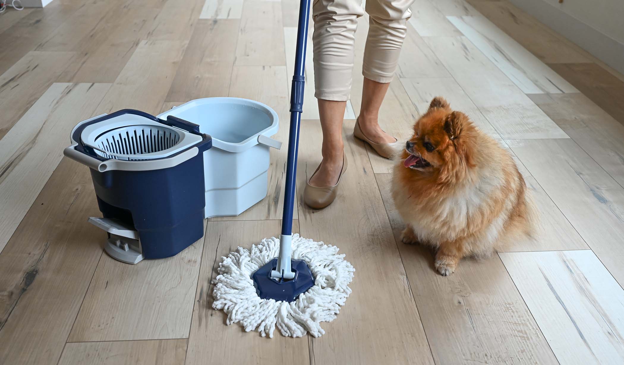 How to Clean Different Types of Floors with the Casabella Spin Mop