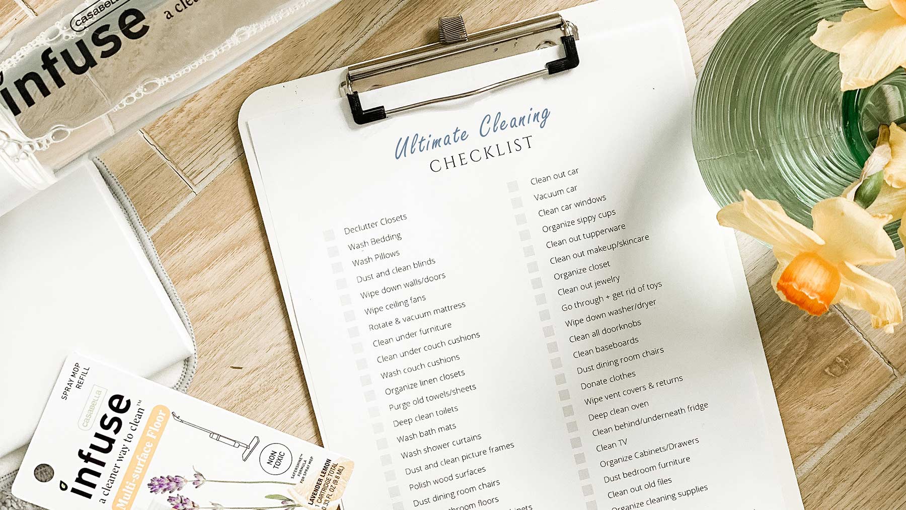 The Ultimate Bathroom Cleaning Checklist